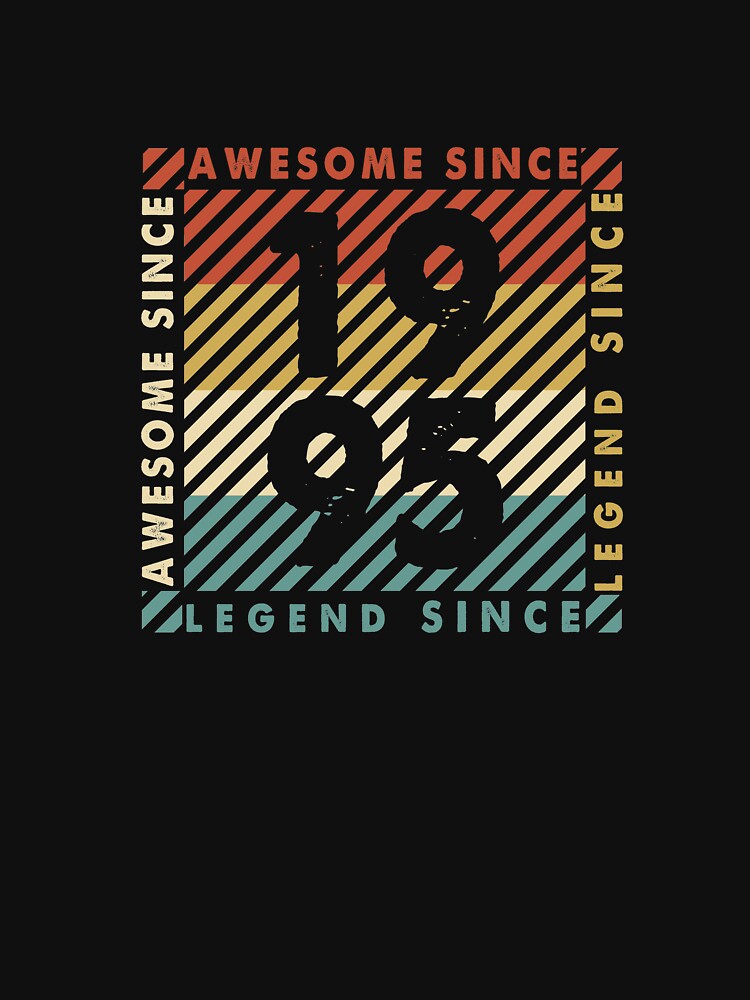 Awesome Since 1995 by Dutlu T-Shirts, Hoodie, Sweatshirt | BlankRebels.com (Image 3)
