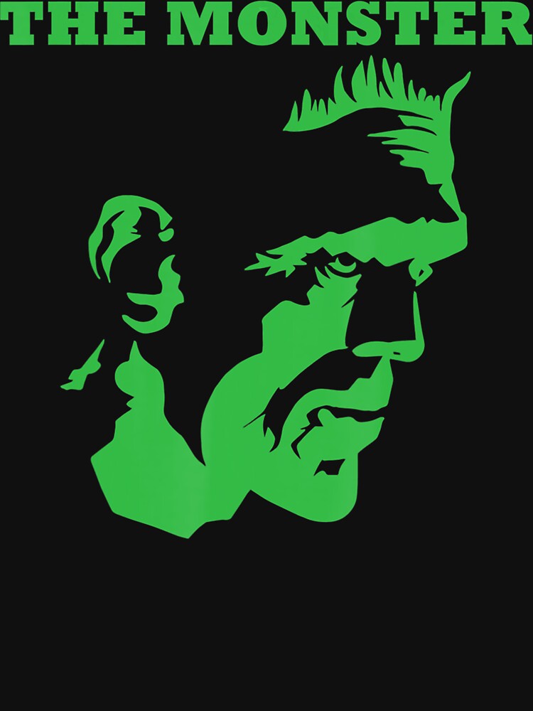 The Monster Shirt Frankenstein Halloween Gift T-Shirt by ebonyvve8mattie Hoodie, Sweatshirt | BlankRebels.com (Image 3)