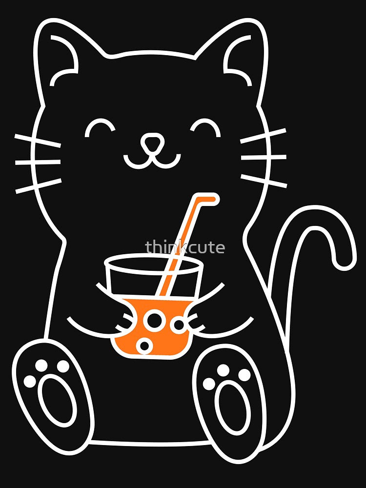 Halloween Cat (Orange) by thinkcute T-Shirts, Hoodie, Sweatshirt | BlankRebels.com (Image 3)