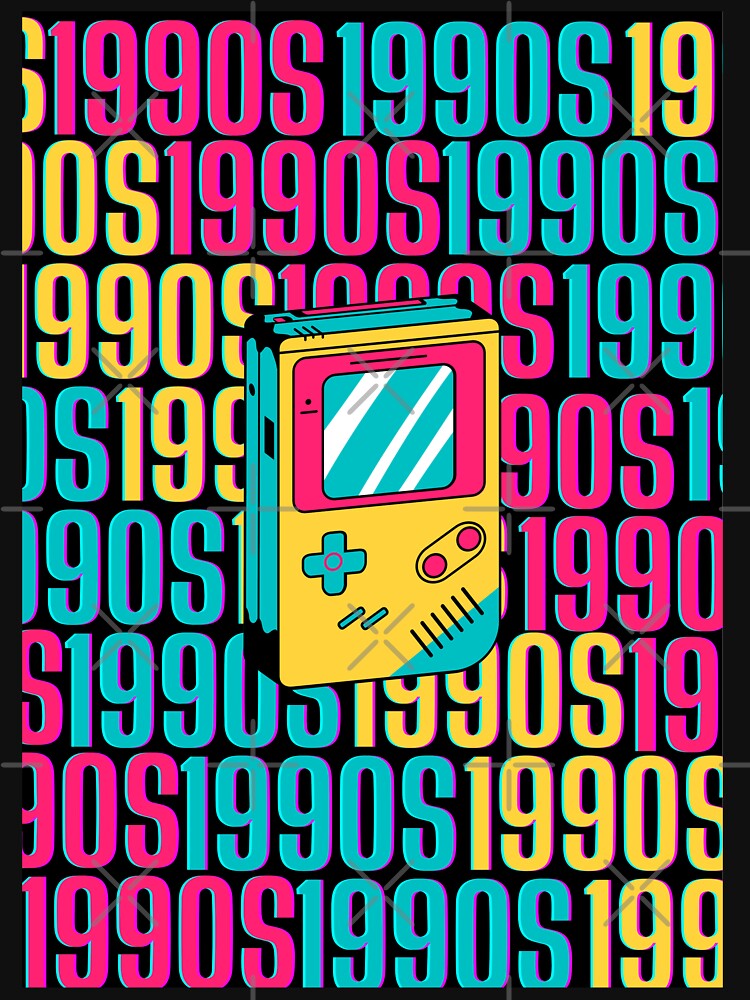 1990s retro design 19 - Black Background by PunjabanJatti T-Shirts, Hoodie, Sweatshirt | BlankRebels.com (Image 3)