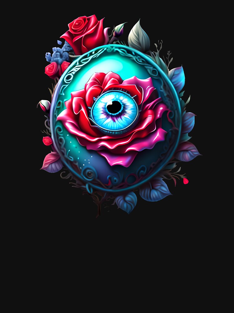 Petal-Adorned Gaze by Celestial Charm Co T-Shirts, Hoodie, Sweatshirt | BlankRebels.com (Image 3)