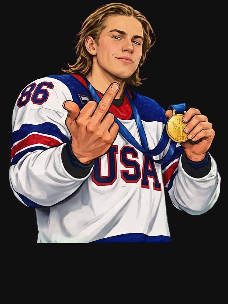 JACK HUGHES golden goal middle finger by WilliamKAlmon T-Shirts, Hoodie, Sweatshirt | BlankRebels.com (Image 3)