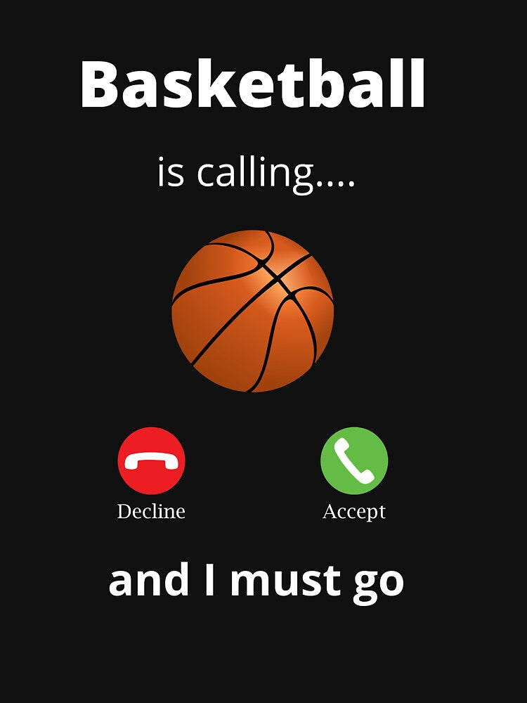 Basketball is calling by Naamira T-Shirts, Hoodie, Sweatshirt | BlankRebels.com (Image 3)