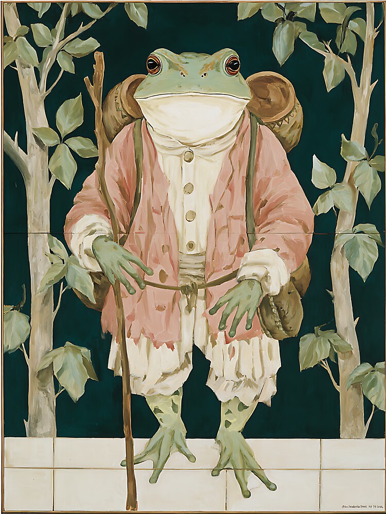 The Whimsical Cottagecore Frog by bapupa T-Shirts, Hoodie, Sweatshirt | BlankRebels.com (Image 3)