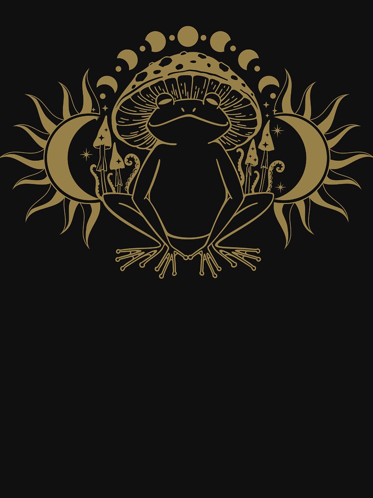 Goblincore Aesthetic Fairycore Frog Cottagecore Mushroom by TrendingTees4u T-Shirts, Hoodie, Sweatshirt (Image 3)