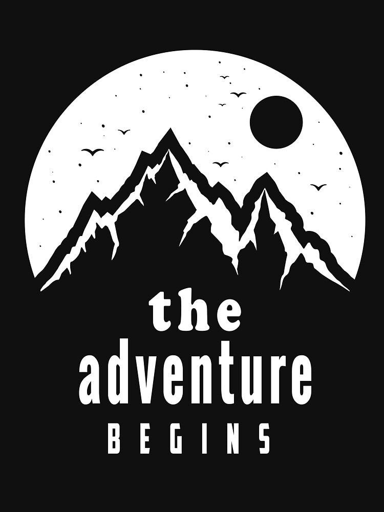 the adventure begins by TrendsDesign	 ⭐⭐⭐⭐⭐ T-Shirts, Hoodie, Sweatshirt | BlankRebels.com (Image 3)