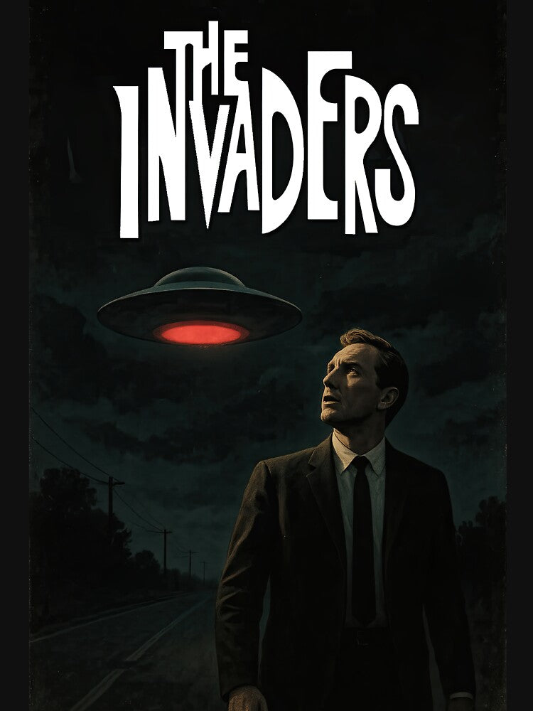 The Invaders 1967 Classic Sci-Fi Series by Retr0Tshirts