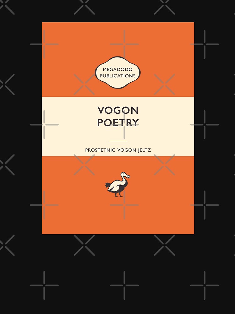 Vogon Poetry Hitchikers Guide by iconikit T-Shirts, Hoodie, Sweatshirt | BlankRebels.com (Image 3)