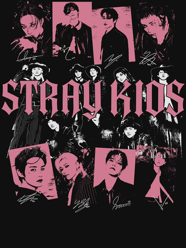 Stray Kids Skz Vintage Music by craftedauracode T-Shirts, Hoodie, Sweatshirt | BlankRebels.com (Image 3)