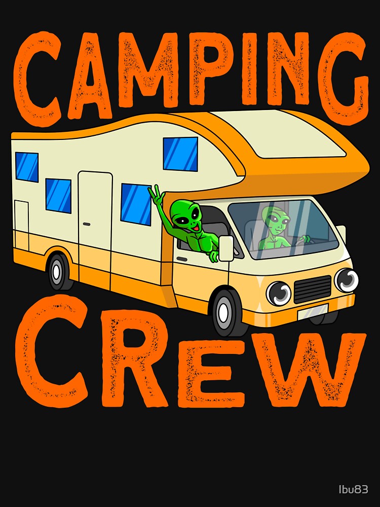 Camping Crew - Funny Camping gift by Ibu83 T-Shirts, Hoodie, Sweatshirt | BlankRebels.com (Image 3)