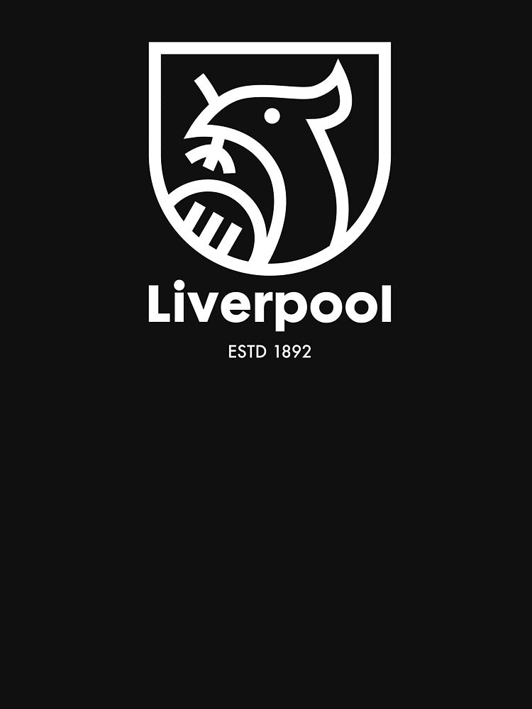 White Liverbird Badge by KAMcDermott74 T-Shirts, Hoodie, Sweatshirt | BlankRebels.com (Image 3)