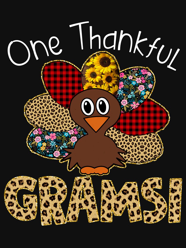 One Thankful Turkey Thanksgiving gift by palaelica T-Shirts, Hoodie, Sweatshirt | BlankRebels.com (Image 3)