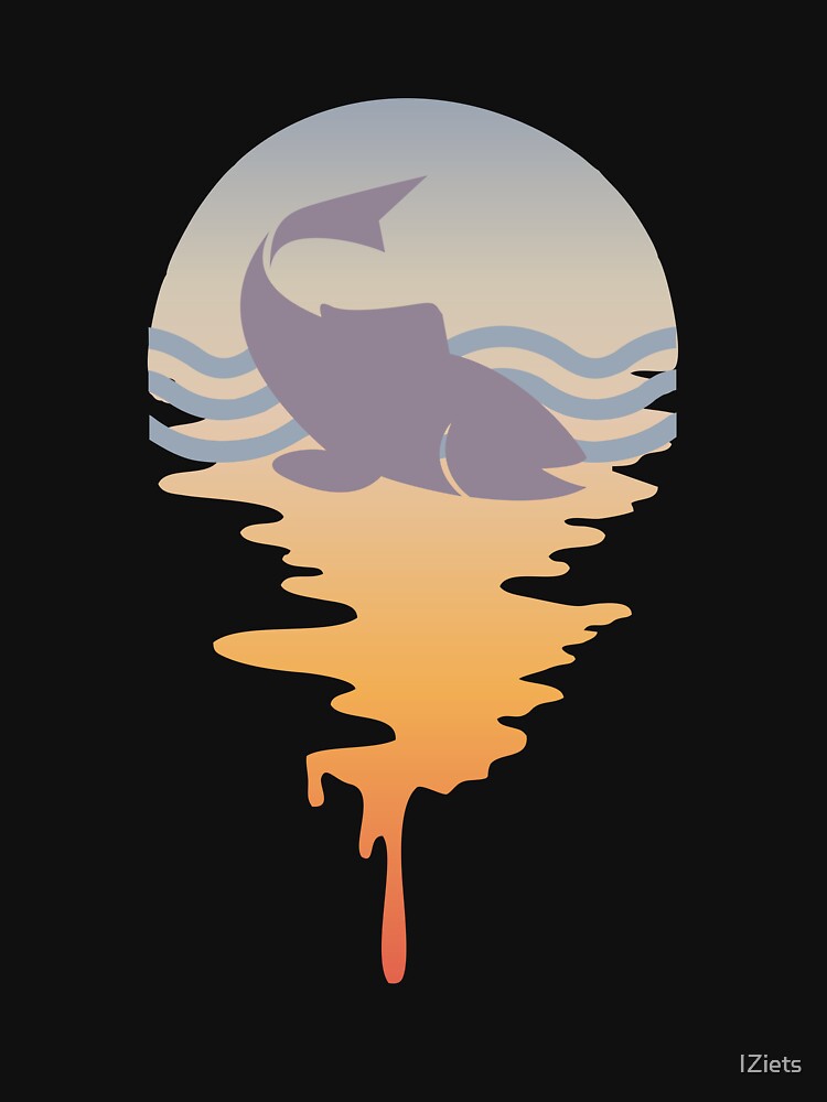 Retro 80s Tropical Sun Vaporwave Summer Fish by IZiets T-Shirts, Hoodie, Sweatshirt | BlankRebels.com (Image 3)
