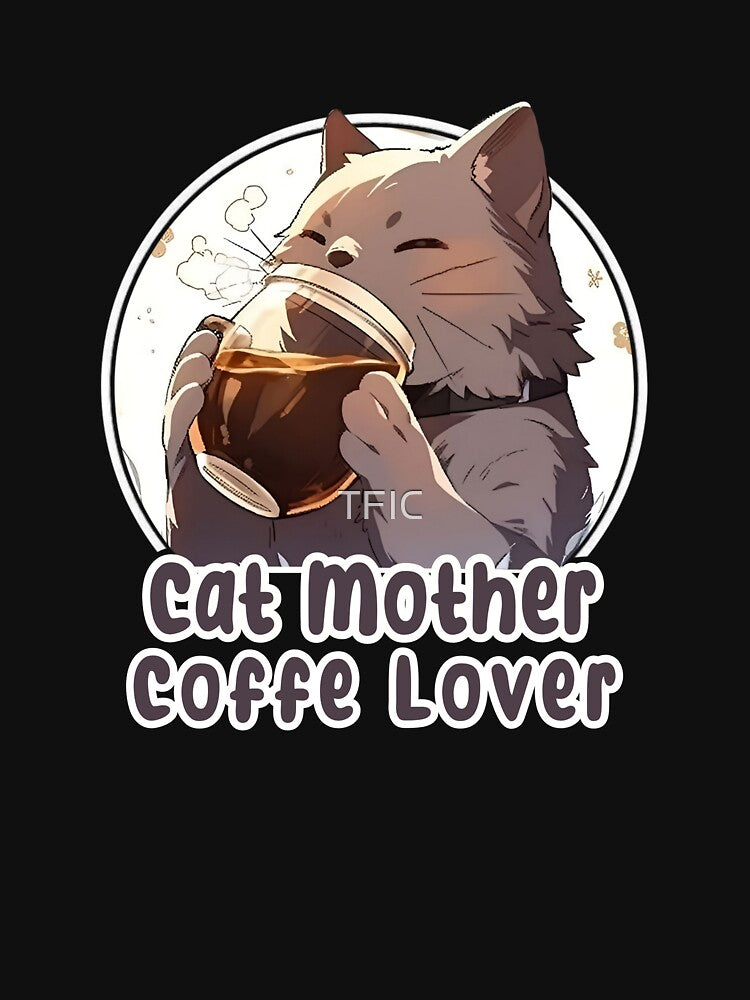 Cat Mother Coffe Lover by TFIC T-Shirts, Hoodie, Sweatshirt | BlankRebels.com (Image 3)