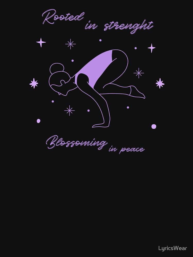Rooted in strength, blossoming in peace by LyricsWear T-Shirts, Hoodie, Sweatshirt | BlankRebels.com (Image 3)
