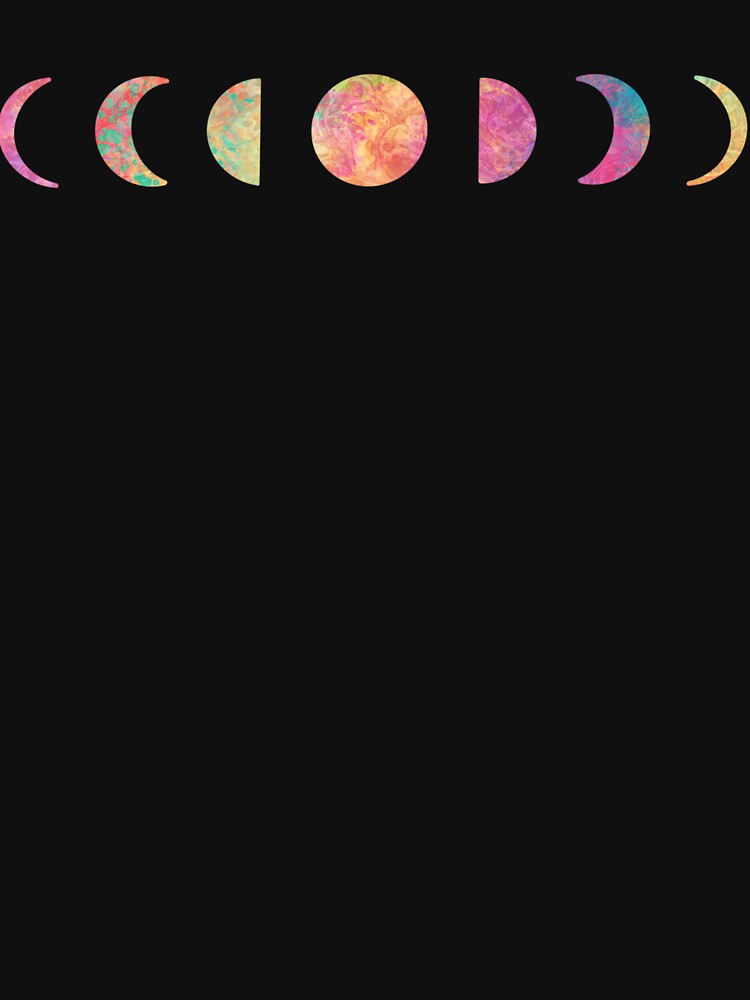 Mystic Lunar Phases by wonderweird T-Shirts, Hoodie, Sweatshirt | BlankRebels.com (Image 3)