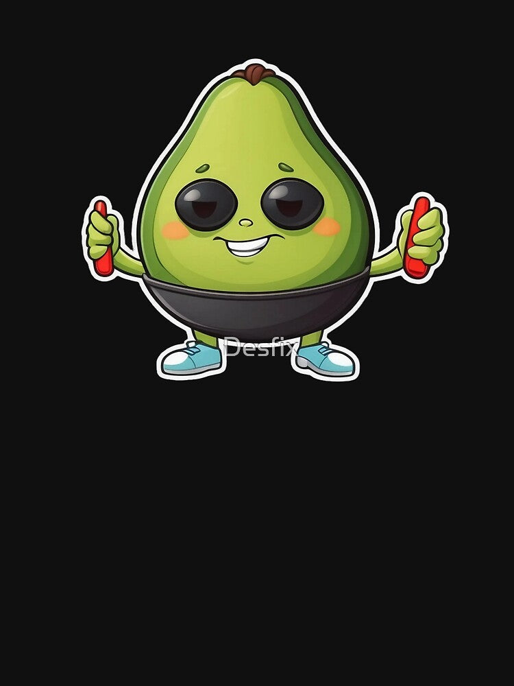 Cartoon Avacado Pear by Desfix T-Shirts, Hoodie, Sweatshirt | BlankRebels.com (Image 3)