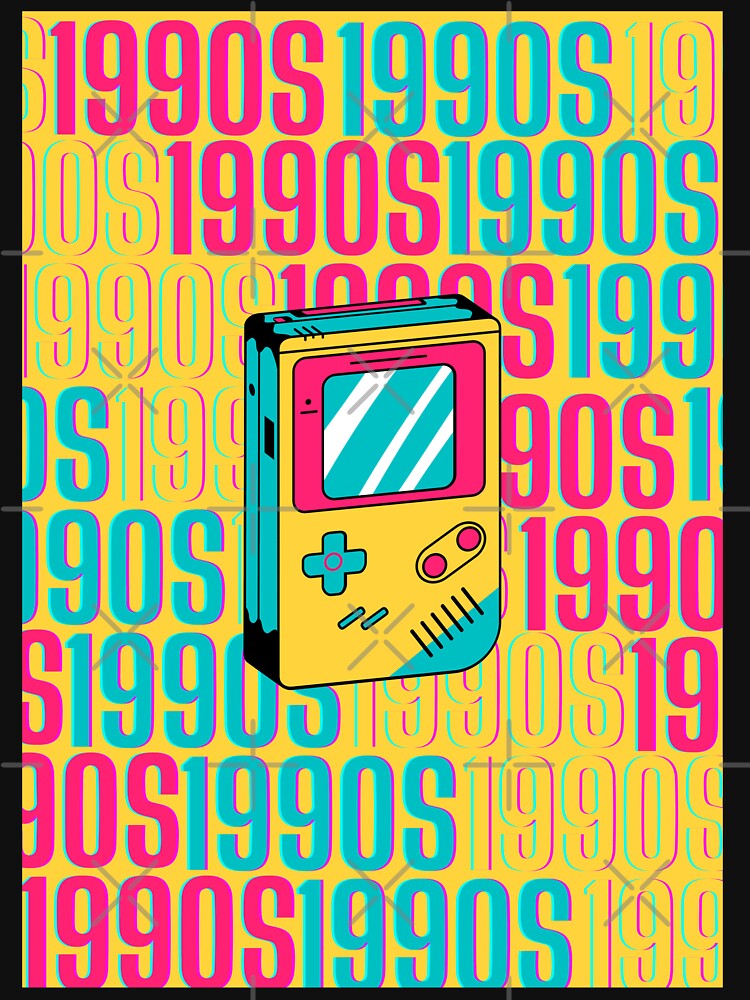 1990s retro design 19 - OG Yellow Background by PunjabanJatti T-Shirts, Hoodie, Sweatshirt | BlankRebels.com (Image 3)