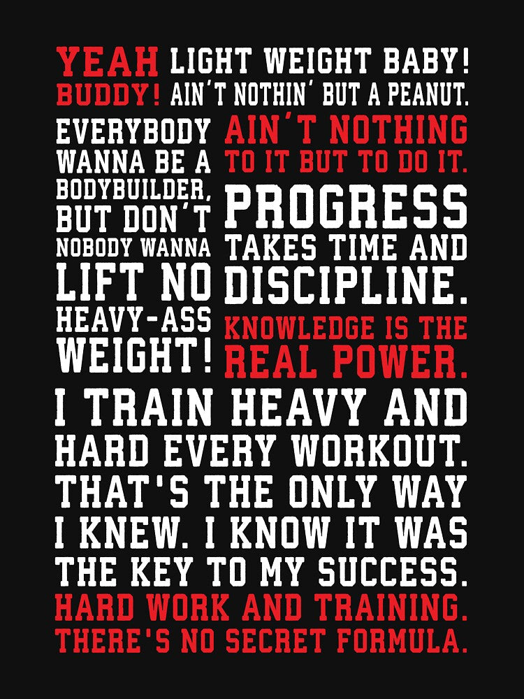 Yeah Buddy, Light Weight Baby - Ronnie Bodybuilding Motivational by chantastical T-Shirts, Hoodie, Sweatshirt (Image 3)