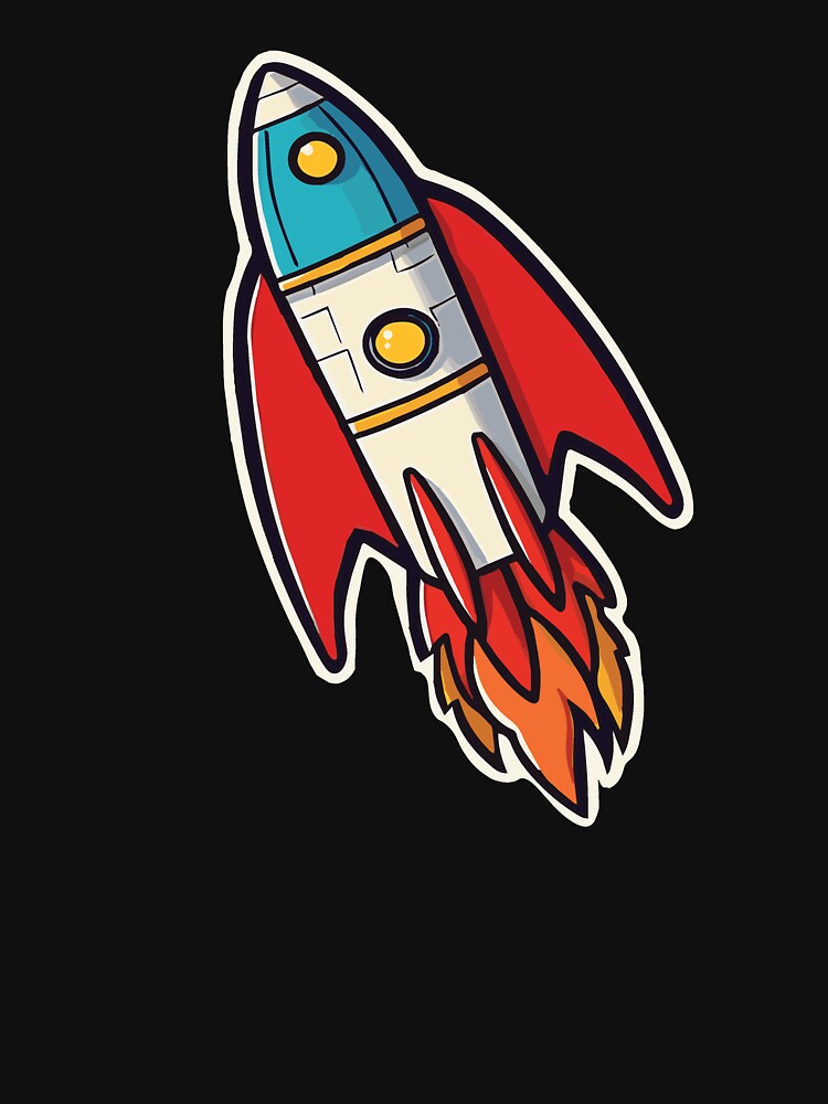 Retro Patterns | Space Rockets | UFO Patterns | Vinage Patterns by ShaneUFO T-Shirts, Hoodie, Sweatshirt (Image 3)