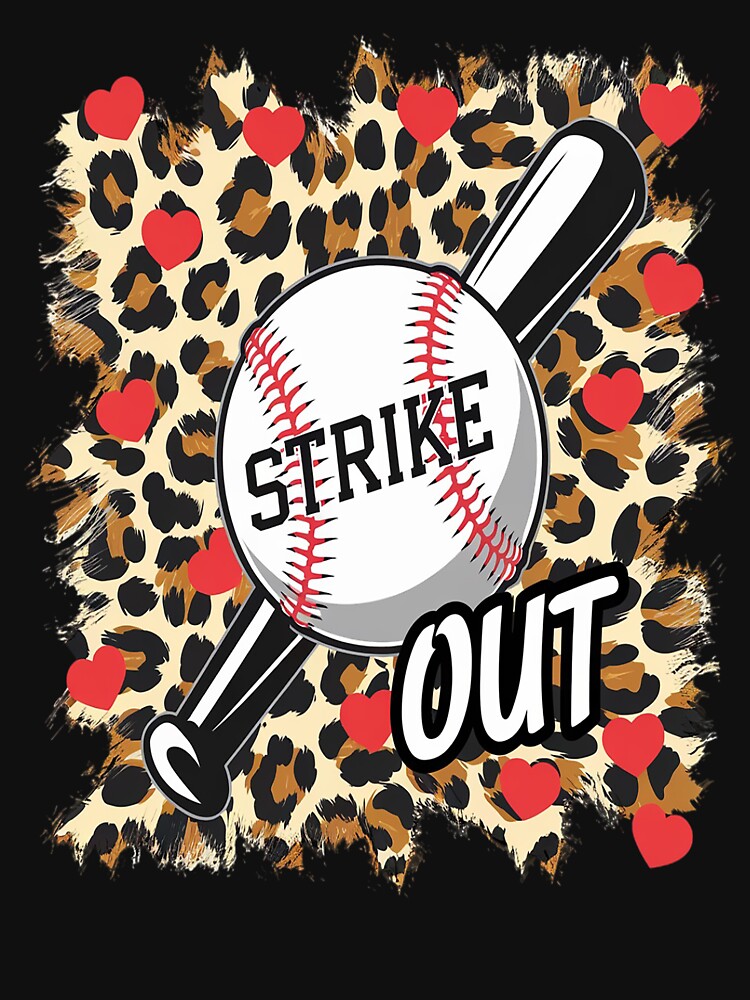 football baseball mom strike out by KonopikaaArt T-Shirts, Hoodie, Sweatshirt | BlankRebels.com (Image 3)