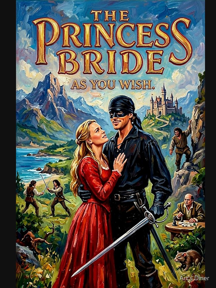 As You Wish: The Princess Bride Fine Art Tribute by Art's Diner