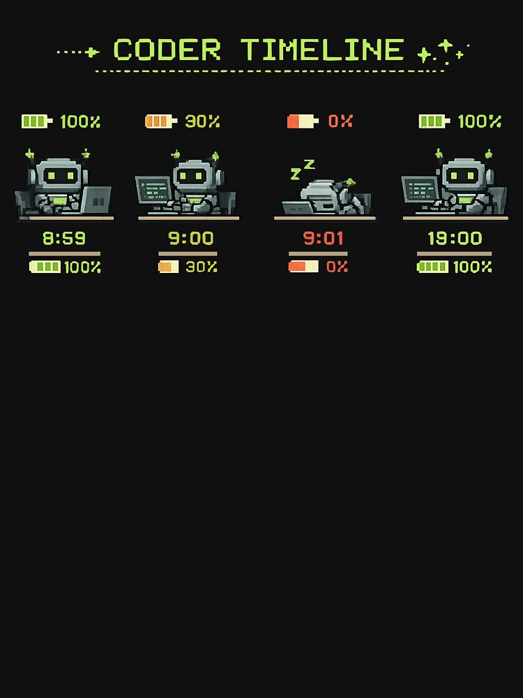 Coder Timeline Energy by coracssnpt T-Shirts, Hoodie, Sweatshirt | BlankRebels.com (Image 3)