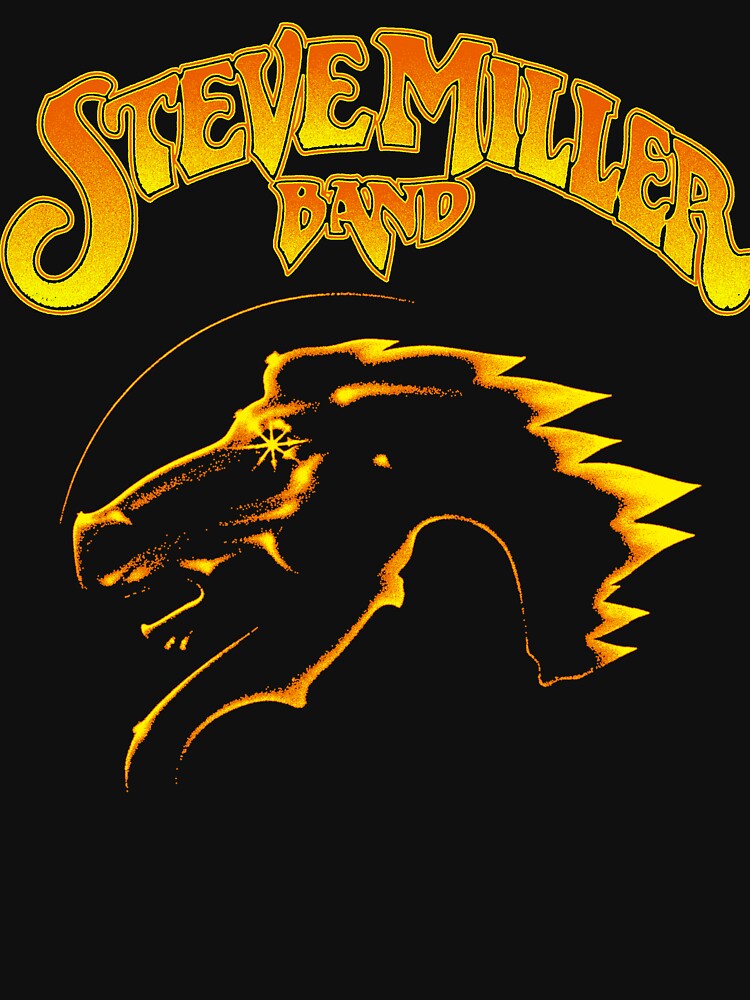 Head Horse Silhouette With Rock Band Typography by MothrArtwork T-Shirts, Hoodie, Sweatshirt | BlankRebels.com (Image 3)