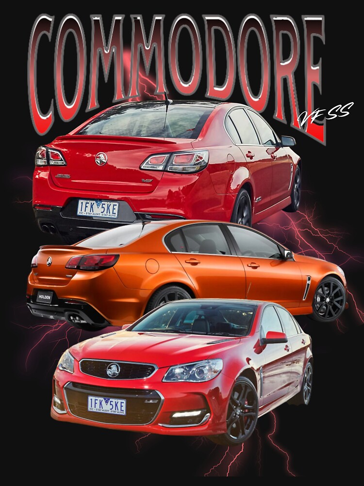 Holden VF Commodore SS Vintage Design by car-cartoons T-Shirts, Hoodie, Sweatshirt | BlankRebels.com (Image 3)