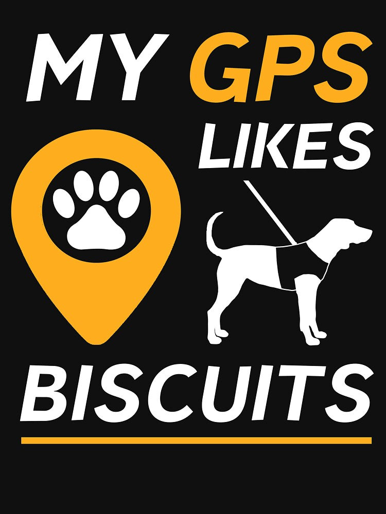 Guide Dog Funny GPS Mobility Dog Assistant For Therapy Dog Owners by Sid3walkArt2 T-Shirts, Hoodie, Sweatshirt (Image 3)