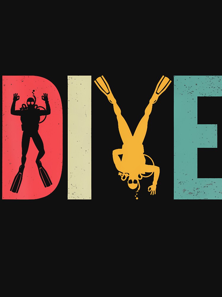 Vintage Scuba Diving Retro Ocean Scuba by CandyceMillie T-Shirts, Hoodie, Sweatshirt | BlankRebels.com (Image 3)