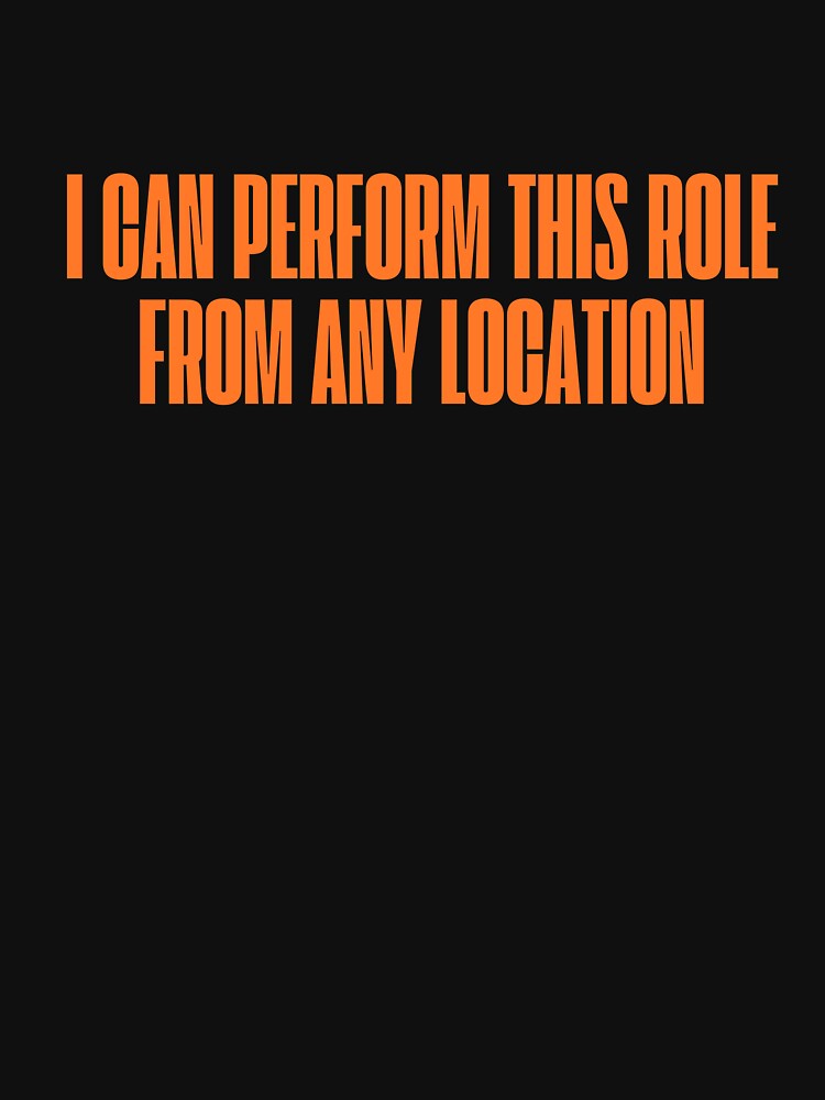 I can perform this role from any location by ladylalitafanta T-Shirts, Hoodie, Sweatshirt | BlankRebels.com (Image 3)