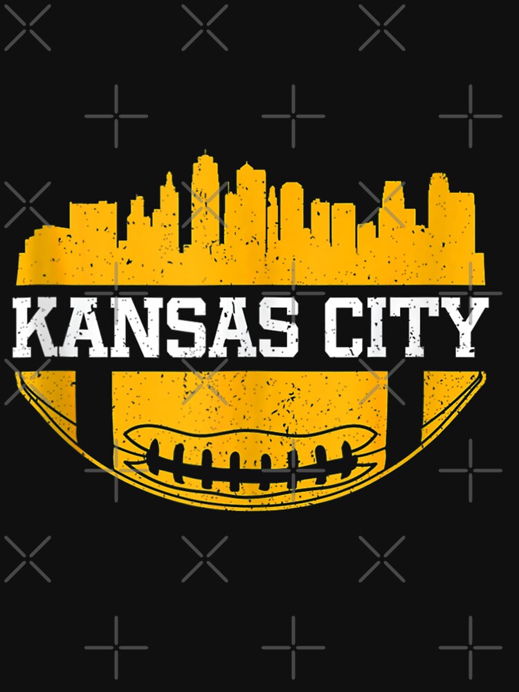 Kansas City Football Grunge by christyruffin T-Shirts, Hoodie, Sweatshirt | BlankRebels.com (Image 3)