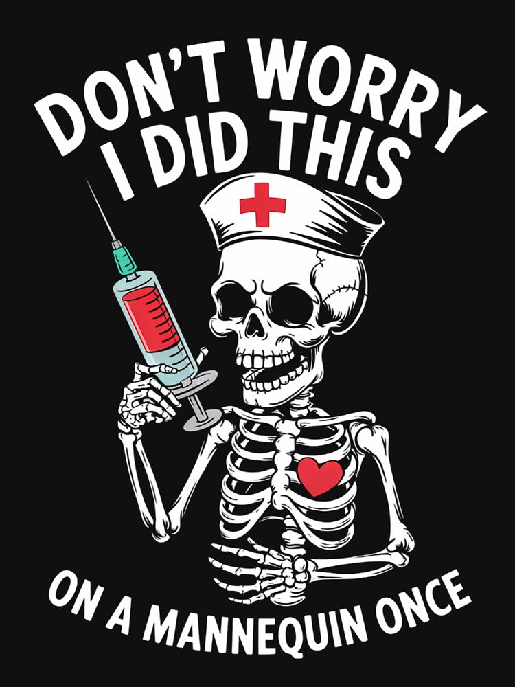 Skeleton Nurse by lilensgavadur T-Shirts, Hoodie, Sweatshirt | BlankRebels.com (Image 3)