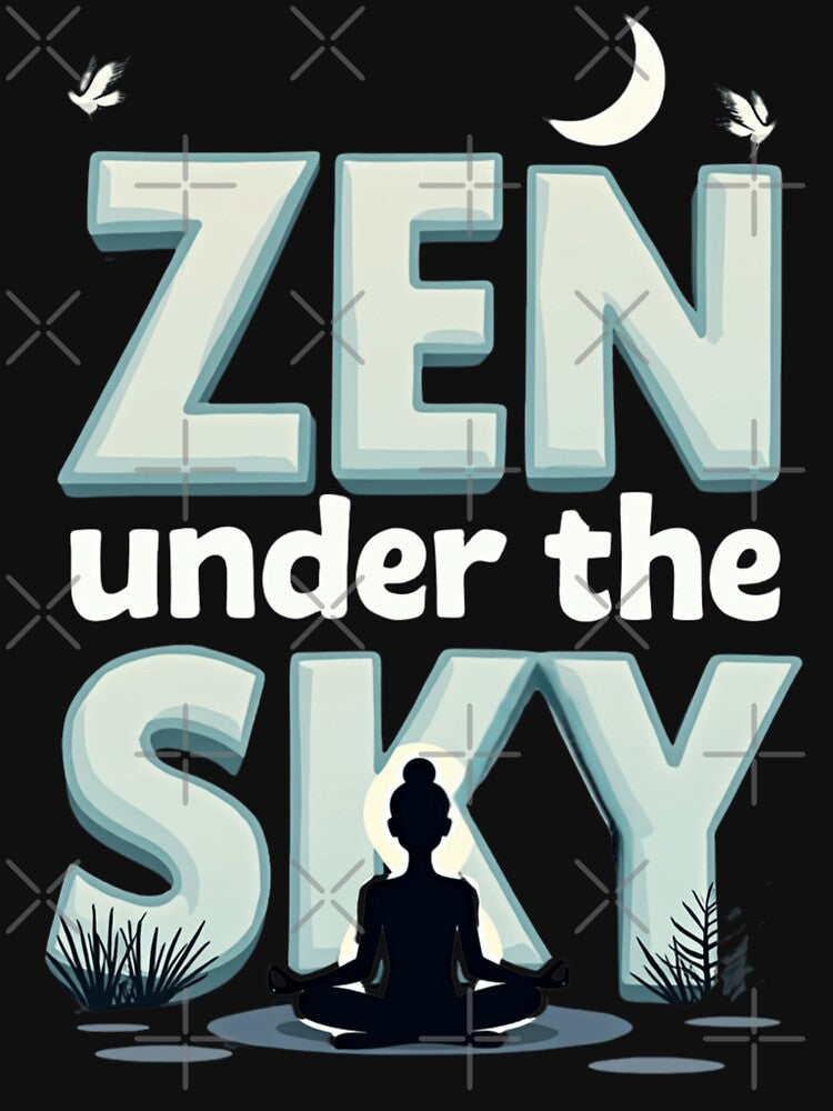 Zen Under Sky T-Shirts, Hoodie, Sweatshirt