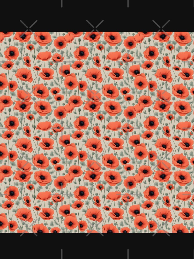 Poppies by LaTostada1 T-Shirts, Hoodie, Sweatshirt | BlankRebels.com (Image 3)
