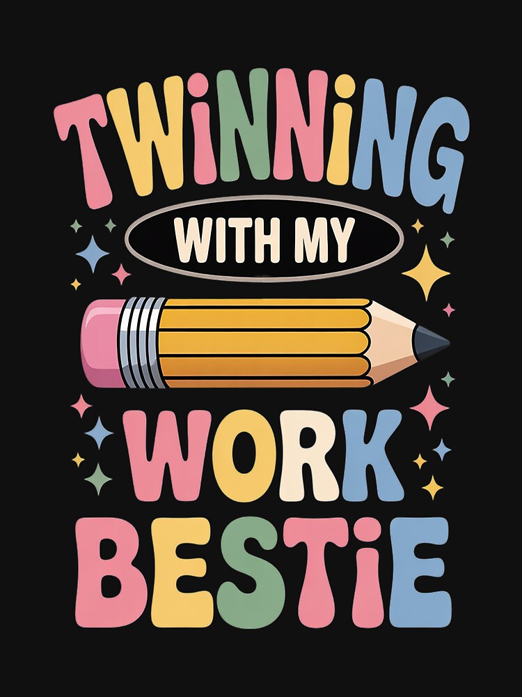 Twinning With My Work Bestie Spirit Week Best Friend Twin by HaiharryCartoon T-Shirts, Hoodie, Sweatshirt (Image 3)