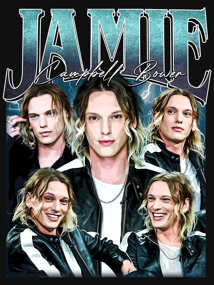 Jamie Campbell Bower Upside Vintage by WilliamKAlmon T-Shirts, Hoodie, Sweatshirt | BlankRebels.com (Image 3)