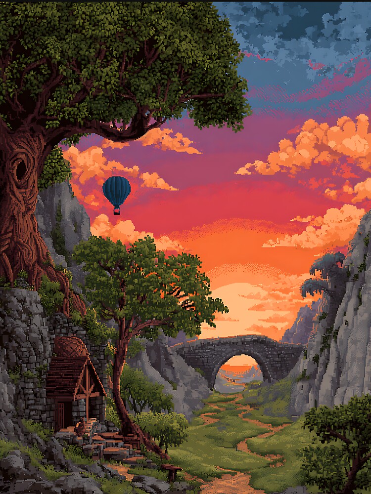 Gaming Pixel Art Fantasy T-Shirts, Hoodie, Sweatshirt