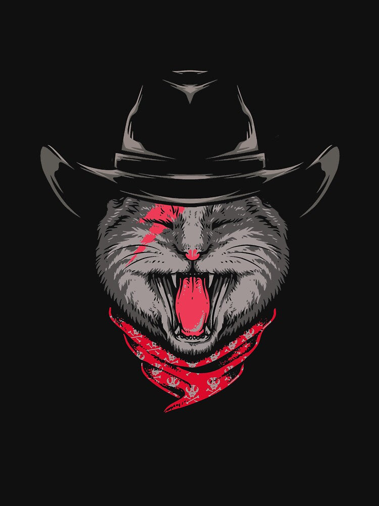 Cowboy Hat Cat by BLake77777 T-Shirts, Hoodie, Sweatshirt | BlankRebels.com (Image 3)