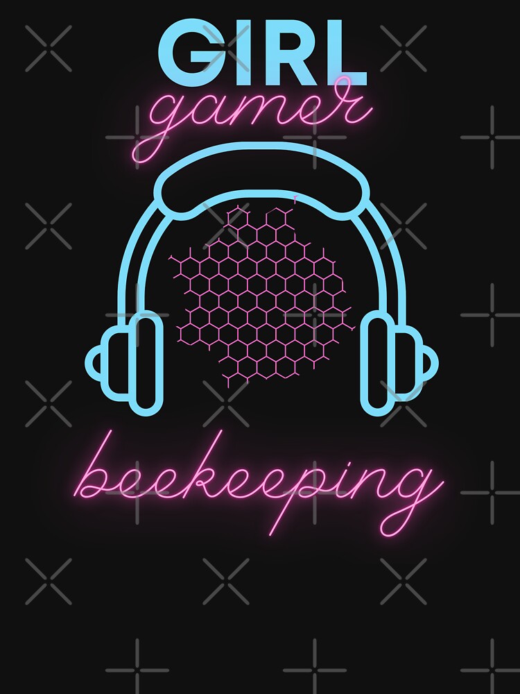 Girl Gamer Beekeeping by Zirrko T-Shirts, Hoodie, Sweatshirt | BlankRebels.com (Image 3)