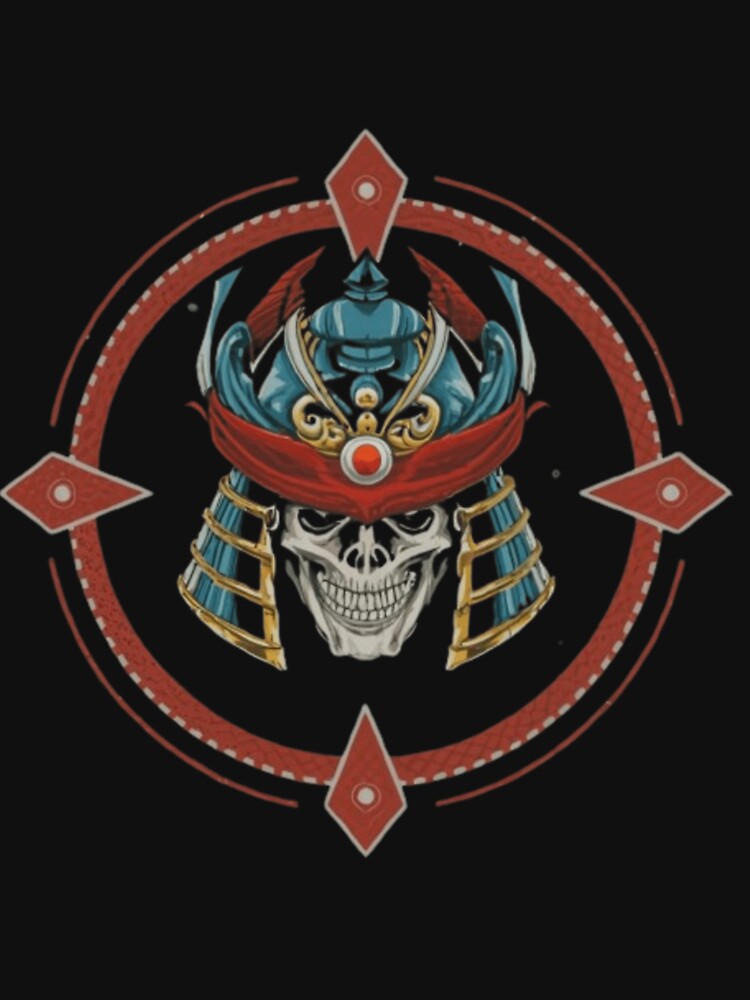 Skeleton Samurai by Medit T-Shirts, Hoodie, Sweatshirt | BlankRebels.com (Image 3)