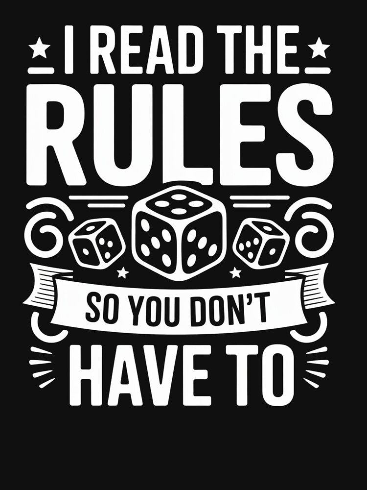 Game Night I Read The Rules Board Gamers by Elenasriveras T-Shirts, Hoodie, Sweatshirt | BlankRebels.com (Image 3)