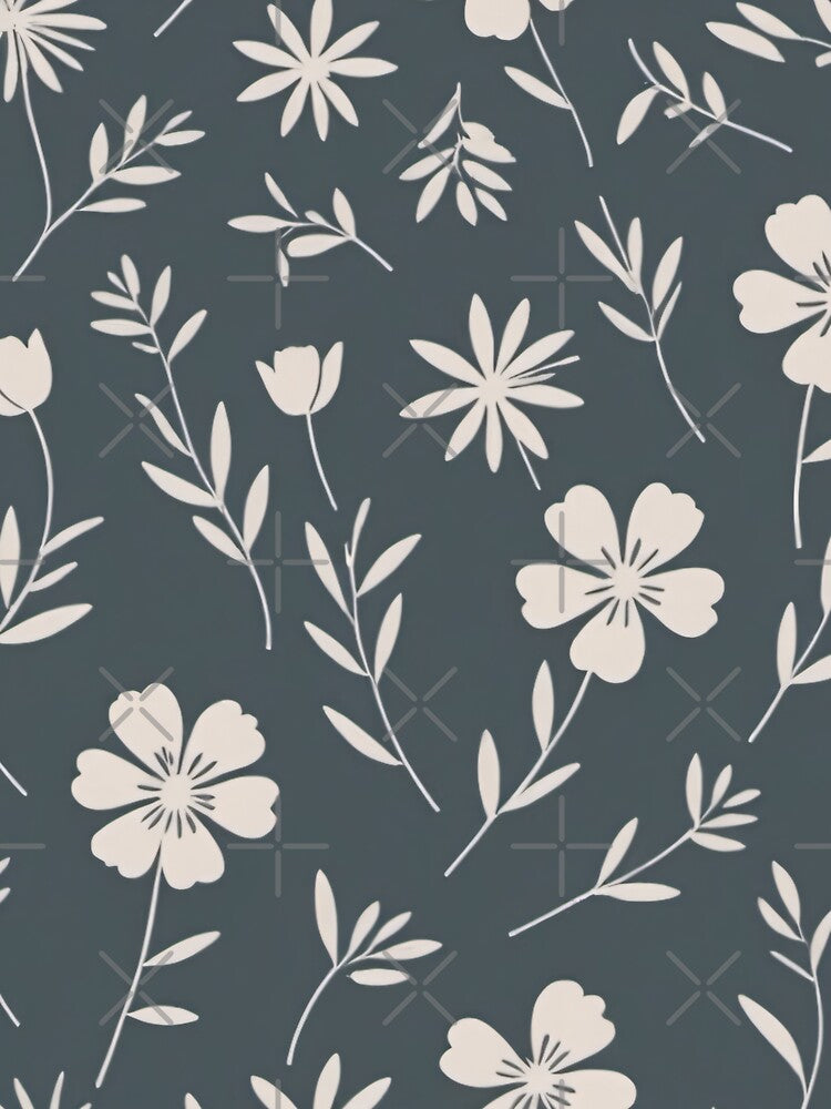 Minimalist Silhouettes Floral Pattern by SeamPix T-Shirts, Hoodie, Sweatshirt | BlankRebels.com (Image 3)