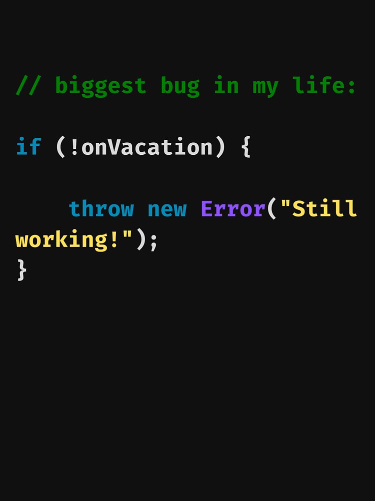 Biggest Bug in My Life – Funny Coding T-Shirt for Programmers by Compassolo Hoodie, Sweatshirt | BlankRebels.com (Image 3)