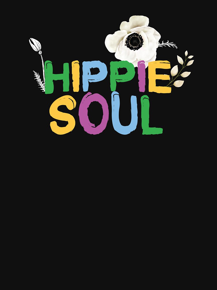 Hippie Soul  Men & Women T-Shirt by patroart