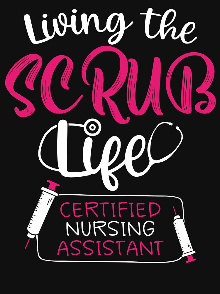 Funny Nursing Shirt - Living The Scrub Life by SunsetGloww Hoodie, Sweatshirt | BlankRebels.com (Image 3)