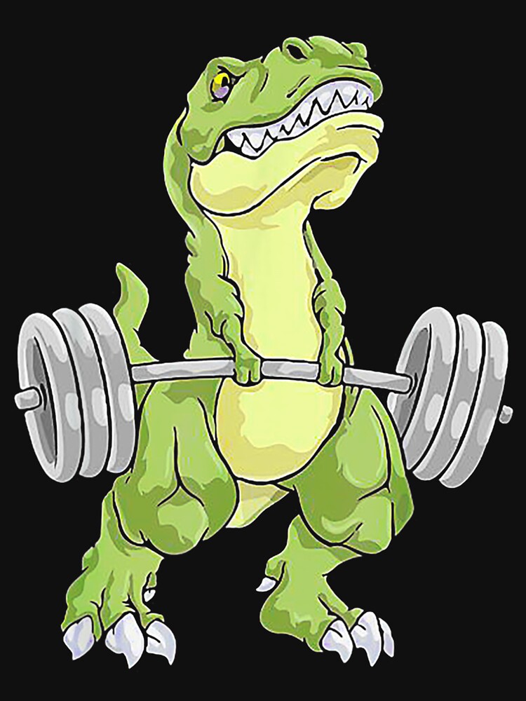 WEIGHT LIFTING Dinosaur Funny gift by Faulkshop2 T-Shirts, Hoodie, Sweatshirt | BlankRebels.com (Image 3)