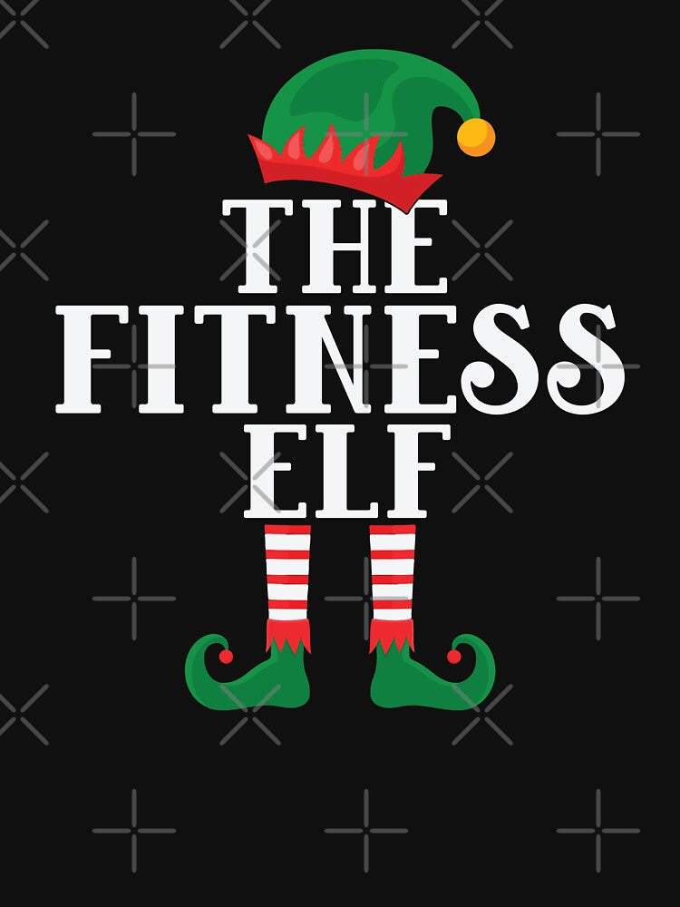 The Fitness Elf - Funny Christmas 2021 by thecooltable T-Shirts, Hoodie, Sweatshirt | BlankRebels.com (Image 3)