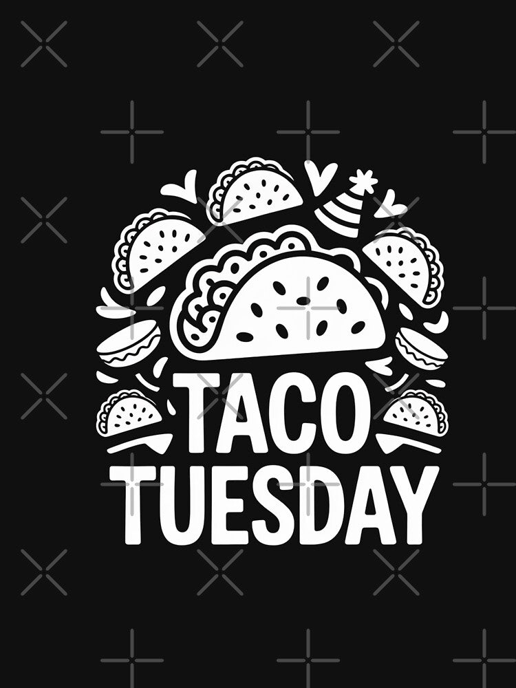 Colorful Taco Tuesday Celebration Tees - Festive Designs by Reichcorp Hoodie, Sweatshirt | BlankRebels.com (Image 3)